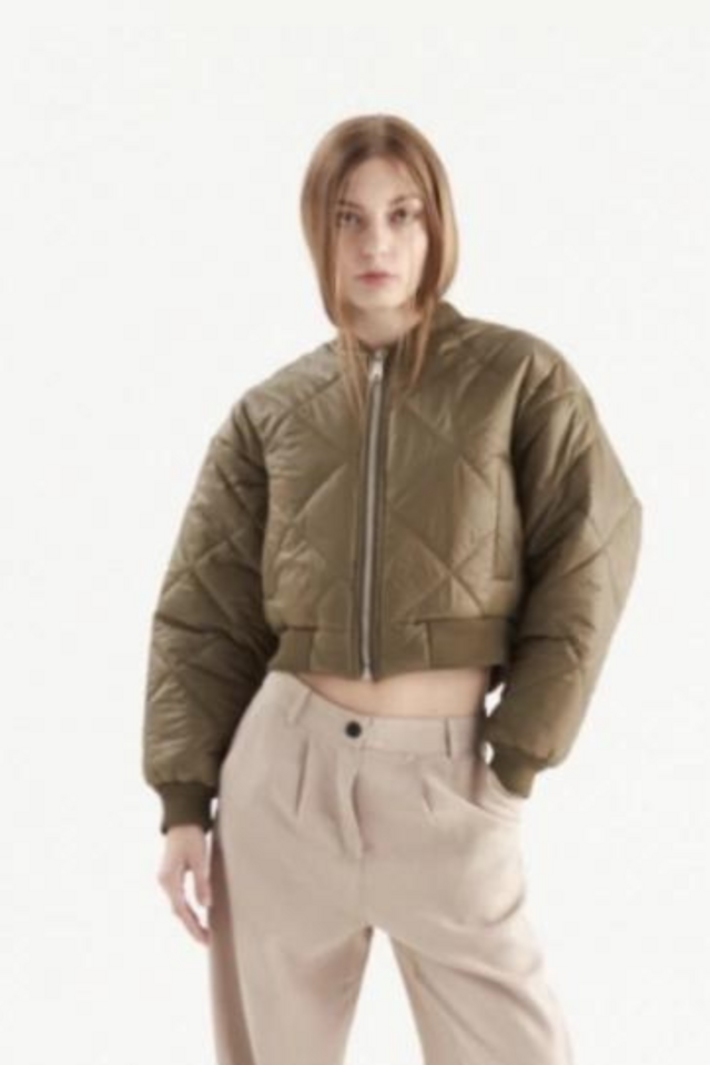 Campera Bomber Kox Verde - Estilo Y Comodidad En Uno thumbnail 2