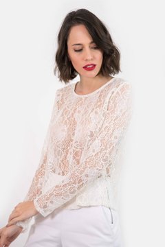 Remera Love Blanca en internet