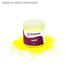Amarelo Limão Fluorescente (Vela 7 gramas)