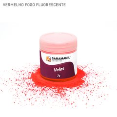 Vermelho Fogo Fluorescente (Vela 7 gramas)