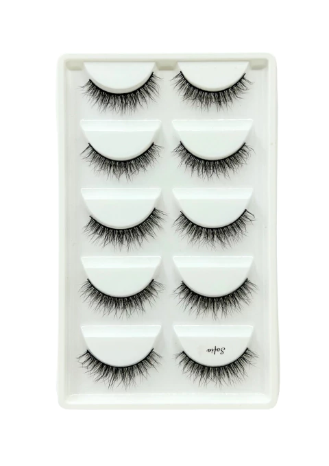 Cílios Postiços 05 Pares - Modelo Sofia - Linha Premium 3D - comprar online