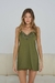 Vestido Alma - Verde Militar - comprar online