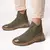BOTA ATYPICAL MONACO - VERDE/CARAMELO en internet