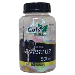 OLÉO DE AVESTRUZ EM CAPSULAS 60 CAPS GOLD GREEN - comprar online