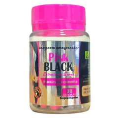 PINK BLACK EXTRATO DE ERVAS 30 CAPS - MN FONTES