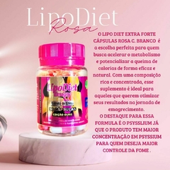 LIPO DIET EMAGRY CAPS ROSA C/ BRANCO - comprar online