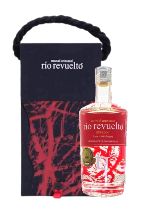 Botiquín Mezcal Río Revuelto Espadín (750 ml.)