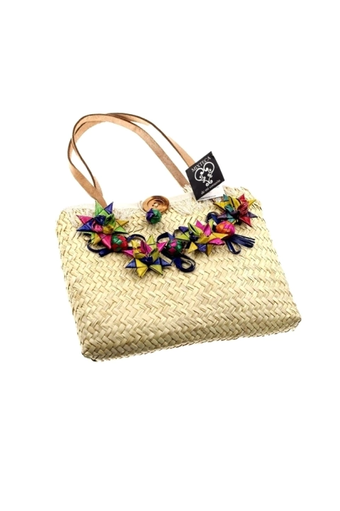 Bolsa de Palma con Cuentas y Rehiletes