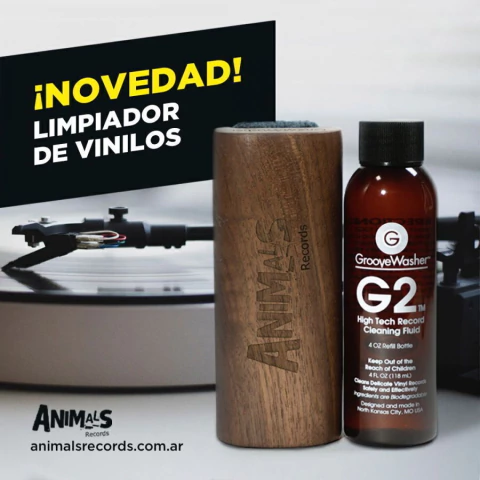 Limpia Vinilos - Groove Washer Animals Edition