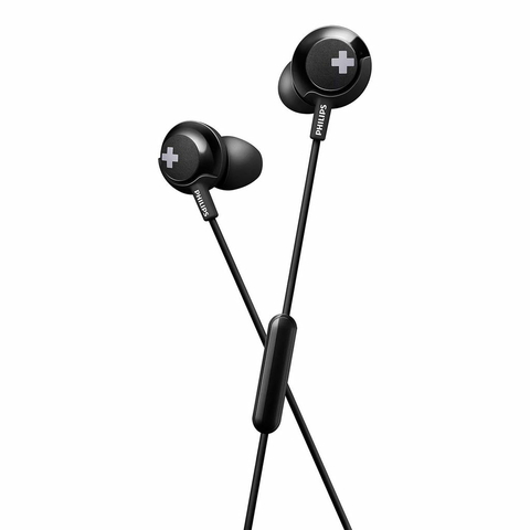 Auriculares Philips In Ear SHE4305BK Con Mic