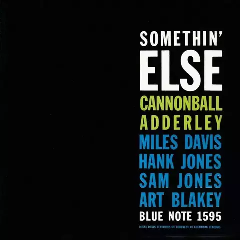 Cannonball Adderley - Somethin Else (Import)