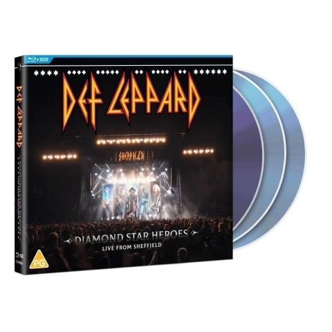 Def Leppard - Diamond Star Halos Live From Sheffield (2CD + BR Import)
