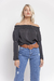 Blusa Brigitte negra