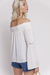 Blusa Brigitte Blanca - Chill Moda