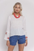 Blusa blanca bordada