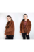 Campera Peluche Marrón