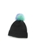 Gorro tejido pompón piel por Unidad
