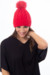 Gorro tejido pompon piel por Unidad - comprar online