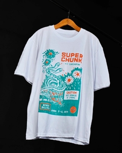 REMERA OVER CHUNK - BLANCA
