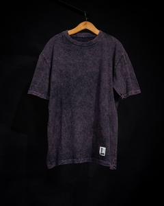 remera stone wash oversize - rosa - comprar online
