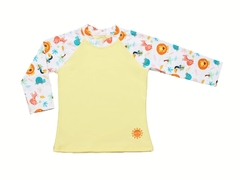 Remera de agua UV+50 dibujo animalitos Art. 24612