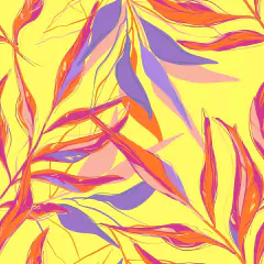 Malla con lazo y bretel fino, estampado Laurel, Art. 232417 - Balvanera