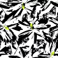 Tankini envivada con bombacha embolsada, estampado Trazos. Art. 232923 - Balvanera