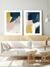 Conjunto com 2 Quadros Decorativos - Abstraction N.02 + Abstraction N.01
