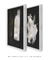 Conjunto com 2 Quadros Decorativos - BW Minimal 03 e BW Minimal 01 - loja online