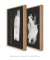 Imagem do Conjunto com 2 Quadros Decorativos - BW Minimal 03 e BW Minimal 01