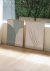 Conjunto com 2 Quadros Decorativos - Hillstone Green + Leaf Minimal Bege - comprar online