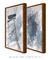 Conjunto com 2 Quadros Decorativos - Linhas Azul + Hopefulness na internet