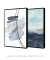 Conjunto com 2 Quadros Decorativos - Linhas Azul + Ocean - loja online