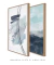 Conjunto com 2 Quadros Decorativos - Linhas Azul + Ocean na internet
