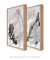 Conjunto com 2 Quadros Decorativos - Manhattan 01 + Manhattan 02