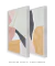 Conjunto com 2 Quadros Decorativos - Minimal N.01 + Minimal N.02 - Rachel Moya | Art Studio - Quadros Decorativos