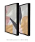 Conjunto com 2 Quadros Decorativos - Minimal N.01 + Minimal N.02