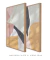 Conjunto com 2 Quadros Decorativos - Minimal N.01 + Minimal N.02 - Rachel Moya | Art Studio - Quadros Decorativos