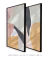 Conjunto com 2 Quadros Decorativos - Minimal N.01 + Minimal N.02 - comprar online