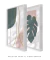 Conjunto com 2 Quadros Decorativos - Nuances Spring 03 + Monstera Spring - loja online