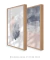 Conjunto com 2 Quadros Decorativos - Rose Strokes + Rose and Blue Ocean - comprar online