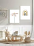 Conjunto com 2 Quadros Decorativos - Simple Flower + Boho Rainbow