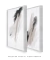 Conjunto com 2 Quadros Decorativos - Soft Minimal Gray Strokes 01 + Soft Minimal Gray Strokes 02 - Rachel Moya | Art Studio - Quadros Decorativos