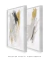 Conjunto com 2 Quadros Decorativos - Soft Minimal Strokes 01 + Soft Minimal Strokes 02 - Rachel Moya | Art Studio - Quadros Decorativos