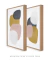 Imagem do Conjunto com 2 Quadros Decorativos - Stones Minimal 01 + Stones Minimal 02
