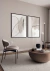 Conjunto com 2 Quadros Decorativos - Unity Neutral + Neutral Lines and Strokes