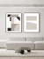 Conjunto com 2 Quadros Decorativos - Urban Shapes Neutral + Construction Minimal 02