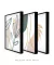 Conjunto com 3 Quadros Decorativos - Folhagem Boho + Nuances Spring 03 + Botanical Mint Spring - Rachel Moya | Art Studio - Quadros Decorativos