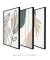 Imagem do Conjunto com 3 Quadros Decorativos - Folhagem Boho + Nuances Spring 03 + Botanical Mint Spring