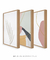 Imagem do Conjunto com 3 Quadros Decorativos - Leaf Minimal Bege + Minimal N.01 + Nuances Minimal Rose e Bege